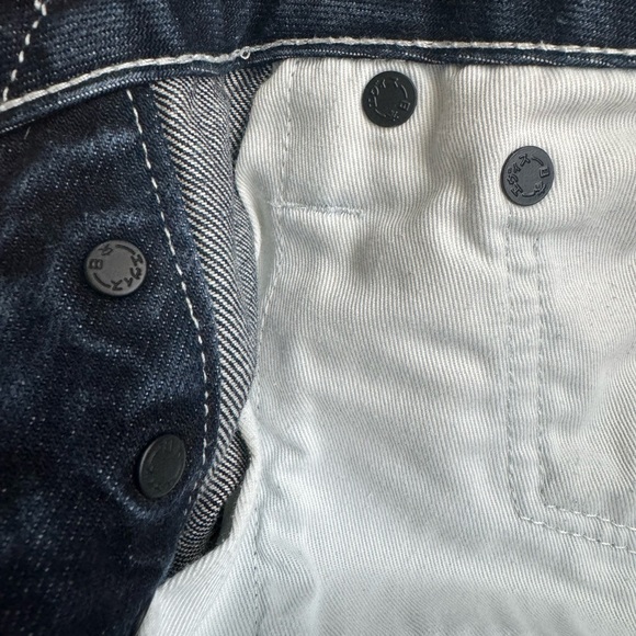 EVISU Designer Denim Japan. RARE AUTHENTIC EVISU denim shorts. Embroidered bird - Picture 12 of 14